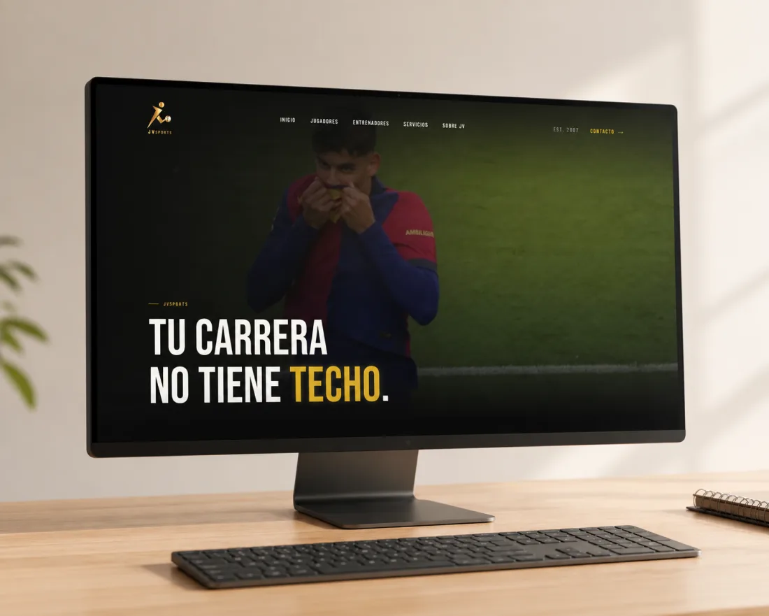 Web de JV Sports